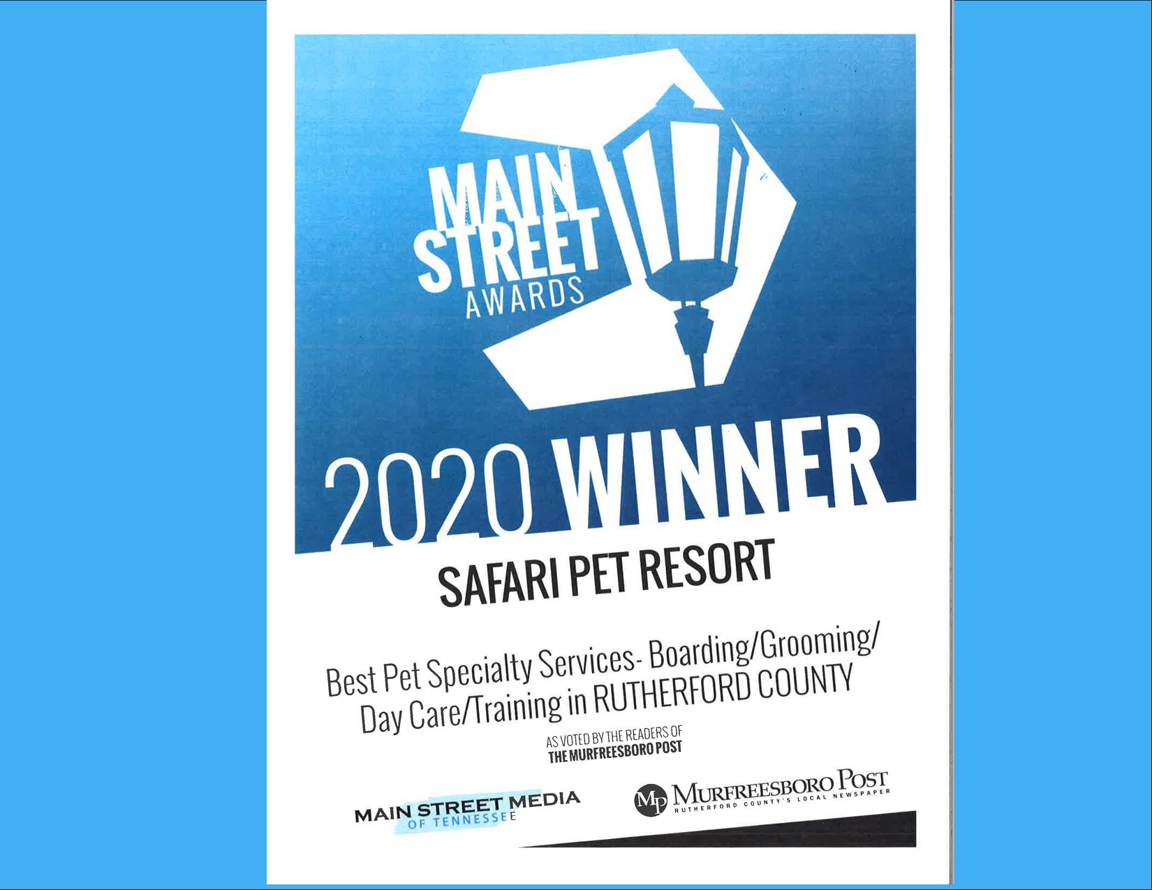 2019 Main Street Awards