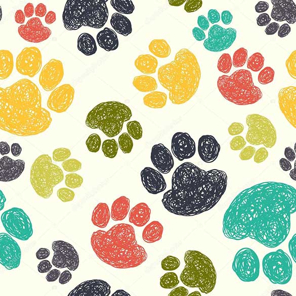 Paw Print Art